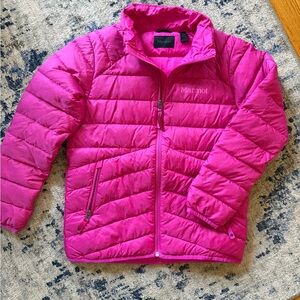 Marmot Kids Fuchsia Puffer Jacket